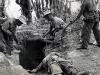 10 GR Inspect a bunker and a dead Japanese Soldier