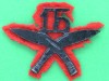 The 15th is a mistake. There was never any such Regiment according to the Gurkha Museum, the badge was apparently made in error for the 10th Gurkha Rifles but was sti