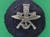 1st Gurkha Rifles, officers boss badge ww2. 24 mm.