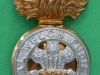 KK 623. Royal Welch Fusiliers. Post 1950. With overlay and C in Welch. Slide Gaunt 26x43 mm.