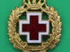 Dutch Red Cross worn as a cap and beret badge between 1950-1990. 40x47 mm