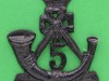 BC440. 5th Kings African Rifles. Cast lugs 34x48 mm.