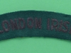 London Irish cloth title ww2 issue. 105x30 mm (1)