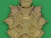KK 645. The Border Regiment cast brass badge. 46x48 mm.