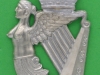 The Queen`s Royal Irish Hussars 1959. NCO arm badge. Crown removed and replaced with another. lugs 39x62 mm.