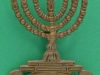 KK 1145, 38th, 39th & 40th Battalions. (This badge has apparently been worn by a soldier from 39th battalion as the slider are stamped 39 battalion and next 740 the soldiers number) (Jewish)The Royal Fusiliers No 39740