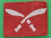 48th Gurkha Brigade. Printed cloth patch 46x37 mm.