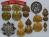 The Royal Scots Fusiliers badges.