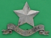 Cox 1494. Pipers badge, Cameronians 1921-68. stor 3 lugs 64x61 mm.