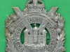 KK 628. Kings Own Scottish Borderers. Small badge in relief. 47x66 mm.