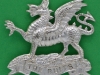 KK 591. The Buffs, silvered officers cap badge. Lugs 47x42 mm.