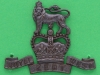 Royal West Kent Regiment NCO arm badge. Bronce three lugs 44x35 mm.