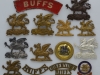 The Buffs (East Kent) Regiment badges