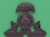 KK 618. The Lancashire Fusiliers. Officers bronce cap badge, folding blades. 53x43 mm.