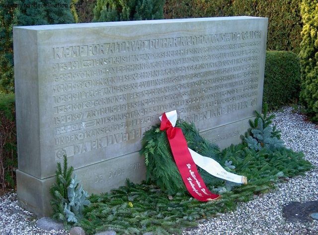 Hornbæk kirkegård, danske modstandsfolk