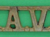RW496.-Royal-Army-Veterinary-Corps-shoulder-title-12x45-mm.