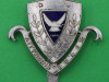 Cyprus Police, British Sovereign Area cap badge. Fowler Birmingham. 47x38 mm