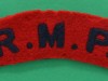 Royal-Military-Police-cloth-shoulder-title.-75x22-mm.