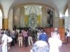 Konfirmation i en katolsk kirke i Cartagena