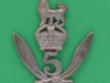 5th Gurkha Rifles ww2 40 x 46mm cast