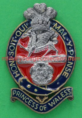 Die Mercianische Regiment Officers Beret badge 