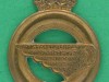 Royal-Army-Service-Corps-1947-1974.-Collar-badge-right-type-1-krone-gul.-26x35-mm.