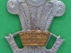 CW296. The Lancashire Regiment 1970, officers collar badge. 25x28 mm.