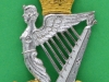 KK 2035. North Irish Brigade. Officers silv and gilt cap badge. Slide Gaunt 33x48 mm.