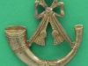Somerset & Cornwall Light Infantry 1958-69. Beret badge, maybe officers. Slide 35x34 mm.