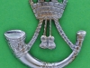 Somerset & Cornwall Light Infantry 1958-69. Officers beret or collar badge, Lugs  32x30 mm. Not in King & Kipling.