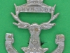 Gordon Highlanders. Purse sporran badge. 28x39 mm.