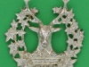 KK 687. Gordon Highlanders, officers silver cap badge in relief. No marks. Lugs 58x63 mm.