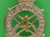 CW113.-4th-County-of-London-Yeomanry-Sharpshooters-1939-1944.-collar-badge.-Pin-21x33-mm.