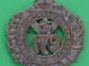 BLO437 The 79th Cameron Highlanders of Canada 1910-1920 cap badge 51 x 57mm