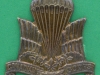 125-11-206. Canadian Parachute Corps 1942-1945 cap badge. Birks type in brass with replaced lugs. 38x39 mm (1)