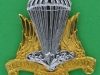 Canadian Airborne Regiment cap badge 1968-1995. 16 liner. Breadner slider40x40 mm.