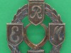 KK-2127.-Royal-Electrical-Mechanical-Engineers-bronce-cap-badge-pre-1947.-Replaced-slider-30x48-mm.