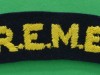 Royal-Electrical-Mechanical-Engineers-cloth-shoulder-title.-80x23-mm.