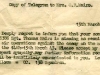 15th March 1943 letter to Fam. Mairs