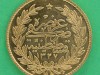 Turkish ottoman Empire 500 Kurush gold coin Abdul Hamid II 1876 - 1919. weight 36 gram. Diameter 35 mm. 3 mm thick. Sælges for 12500 Dkr. + shipping