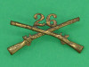 26th Infantry Regiment. Meyer Metal. 39x20 mm 