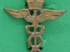 MH73. Royal Air Force Medical Service collar badge. 23x26 mm.