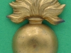 KK 1108, Royal Marine Artillery Broderick cap badge 1902-1921. 29x41 mm.