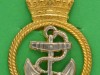 Royal Navy Petty Officers cap badge. 31x50 mm.