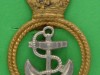 Royal Navy petty officer cap badge. 33x50 mm.