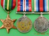 Medal Group ww2 to N. A. Vogt, SX 38253. Pacific Star,  GB War Medal 1939-1945, The Australian Service Medal 1939-1945 - wrong ribbon