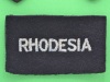 Rhodesia-ww2-issue-cloth-title.-90x50-mm.