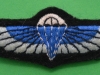 Special Air Service, Malayan Emergency period padded cloth parachute wing  issue. 23x67 mm