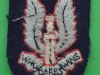 Special Air Service, cloth beret badge from 1970ties. 32x47 mm
