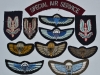Special Air Service. Post war beret badges and wings